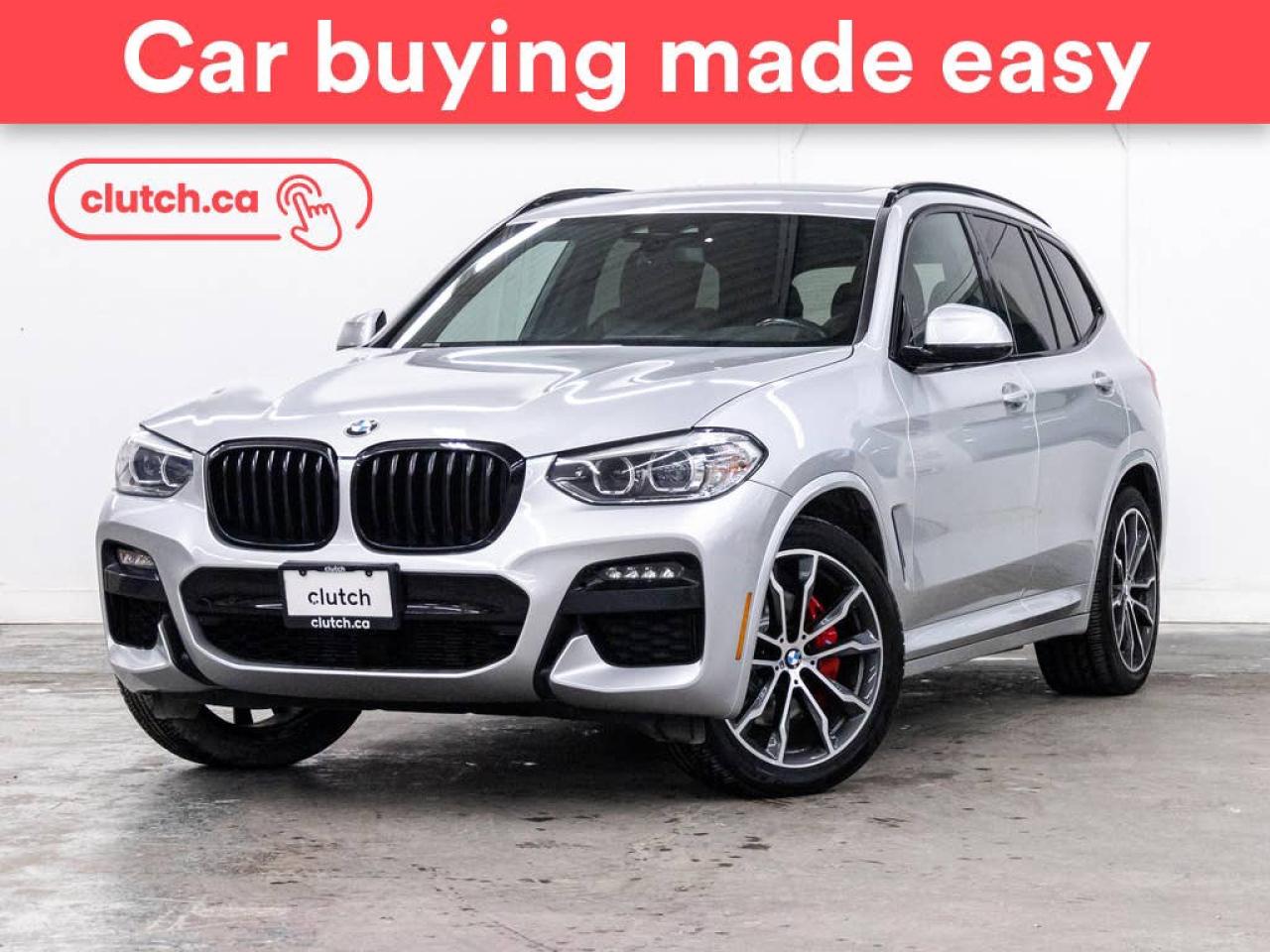 Used 2021 BMW X3 xDrive30i AWD w/ Apple Carplay & Android Auto, Heated front seats, Heated Steering Wheel for sale in Toronto, ON