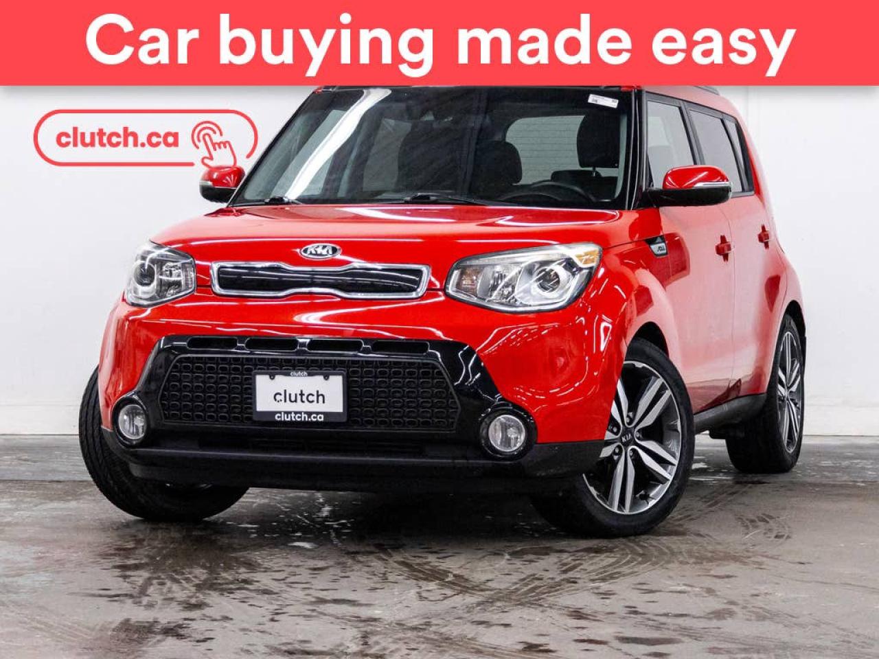 Used 2016 Kia Soul SX w/ Luxury Pkg w/ Apple CarPlay & Android Auto, Nav, Panoramic Moonroof for sale in Toronto, ON