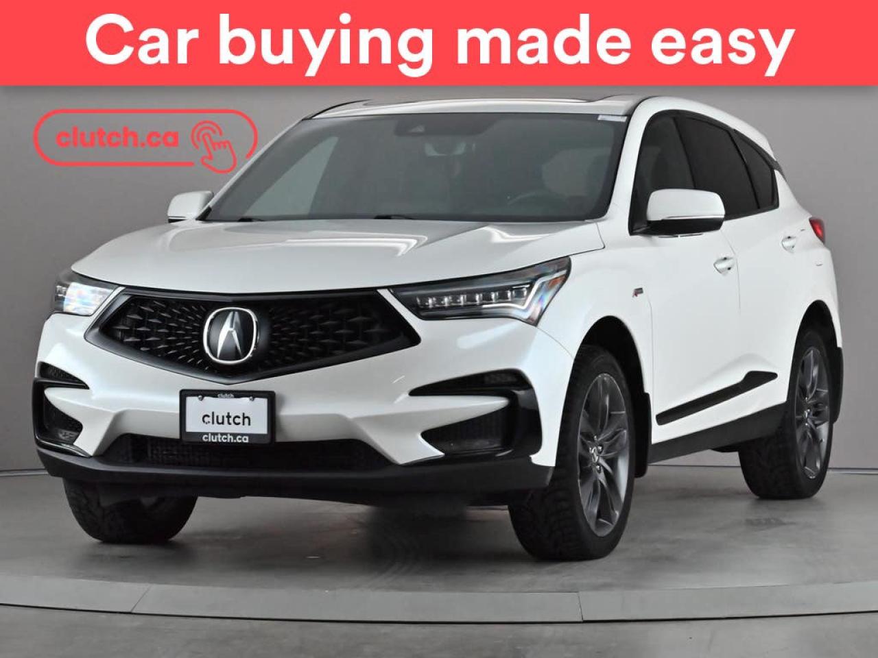 Used 2019 Acura RDX A-Spec SH-AWD w/ Apple CarPlay, Heated Front Seats, Rearview Cam for sale in Toronto, ON