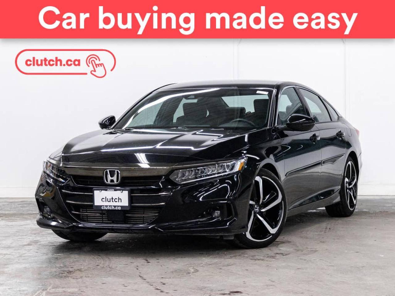 Used 2021 Honda Accord SE w/ Front Heated Seats, Rearview Cam, Dual Zone Climate Control for sale in Toronto, ON