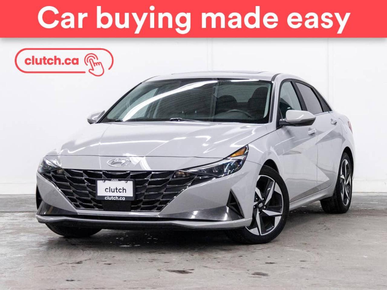 Used 2022 Hyundai Elantra Ultimate w/ Tech Pkg w/Apple CarPlay & Android Auto, Heated Front Seats, Backup Cam for sale in Toronto, ON