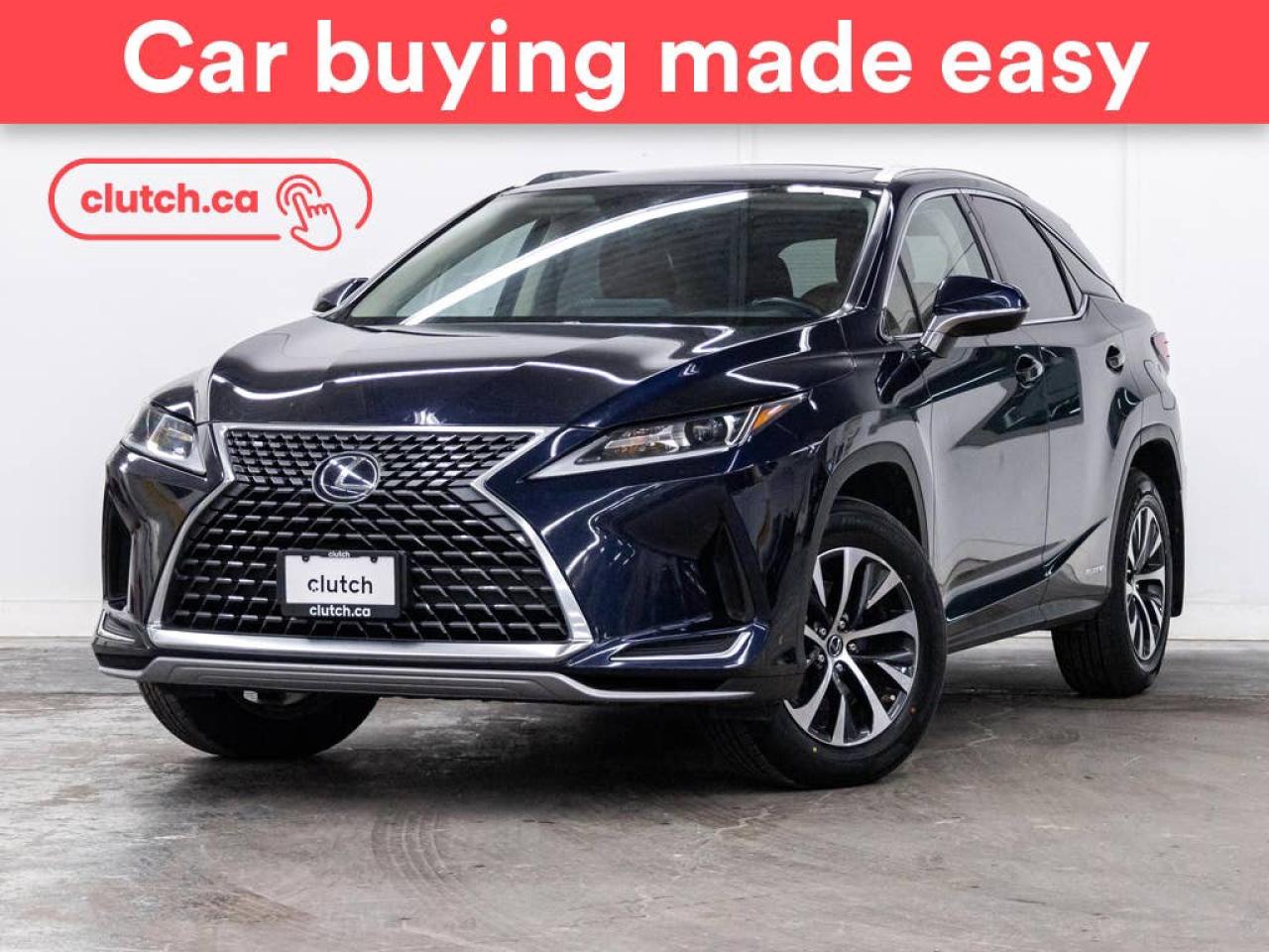 Used 2021 Lexus RX 450h AWD w/ Apple CarPlay & Android Auto, Power Moonroof. Heated Front Seats for sale in Toronto, ON