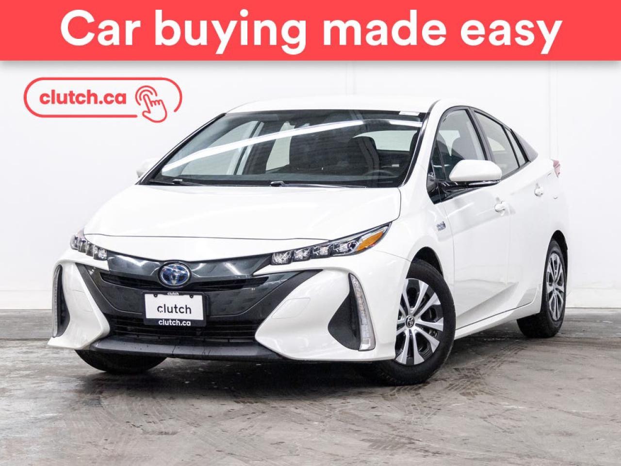 Used 2020 Toyota Prius Prime Base w/ Apple CarPlay, Heated Front Seats, Rearview Cam for sale in Toronto, ON