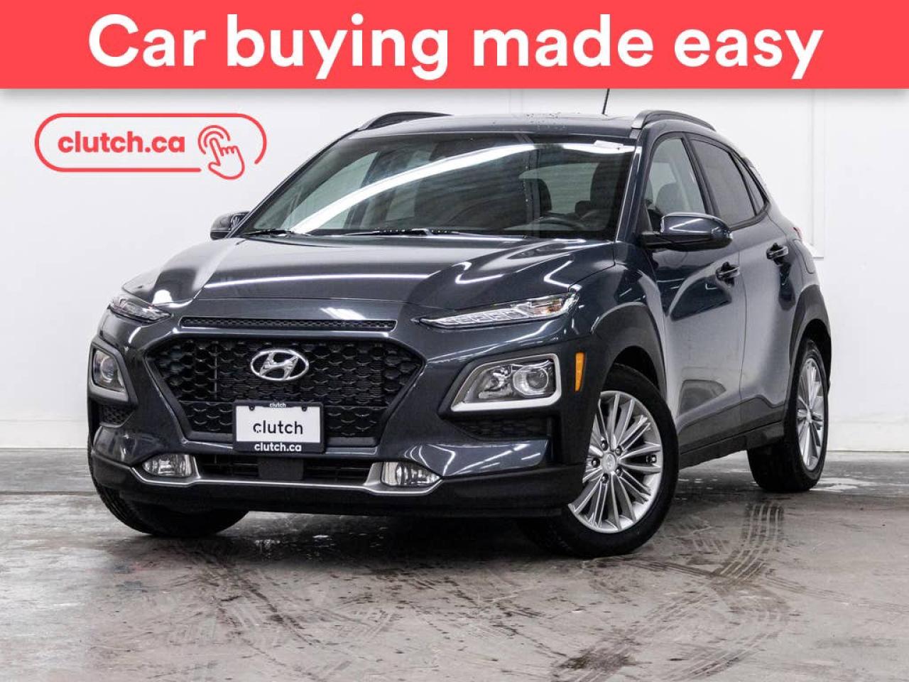 Used 2018 Hyundai KONA Luxury AWD w/ Apple CarPlay & Android Auto, Sunroof, Heated Front Seats for sale in Toronto, ON