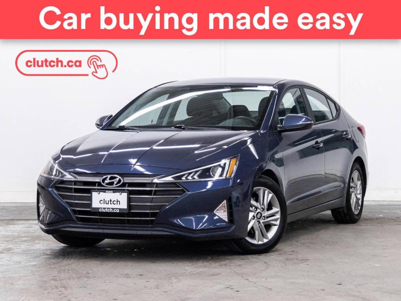 Used 2019 Hyundai Elantra Preferred w/ Apple CarPlay & Android Auto, Heated Steering Wheel, Rearview Cam for sale in Toronto, ON