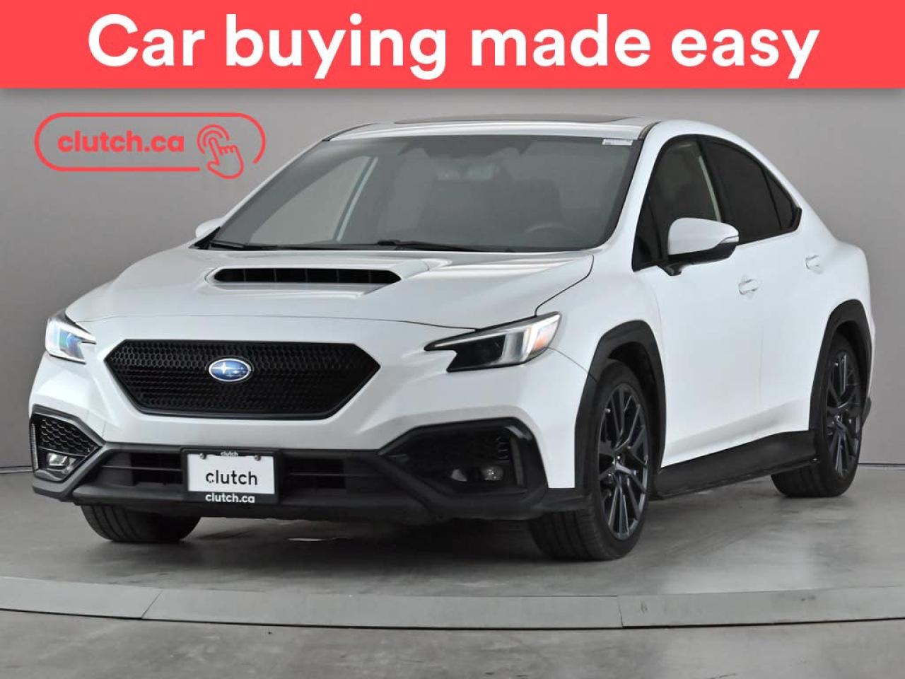 Used 2022 Subaru WRX Sport-Tech AWD w/ EyeSight w/ Apple CarPlay, Heated Front Seats, Rearview Cam for sale in Toronto, ON