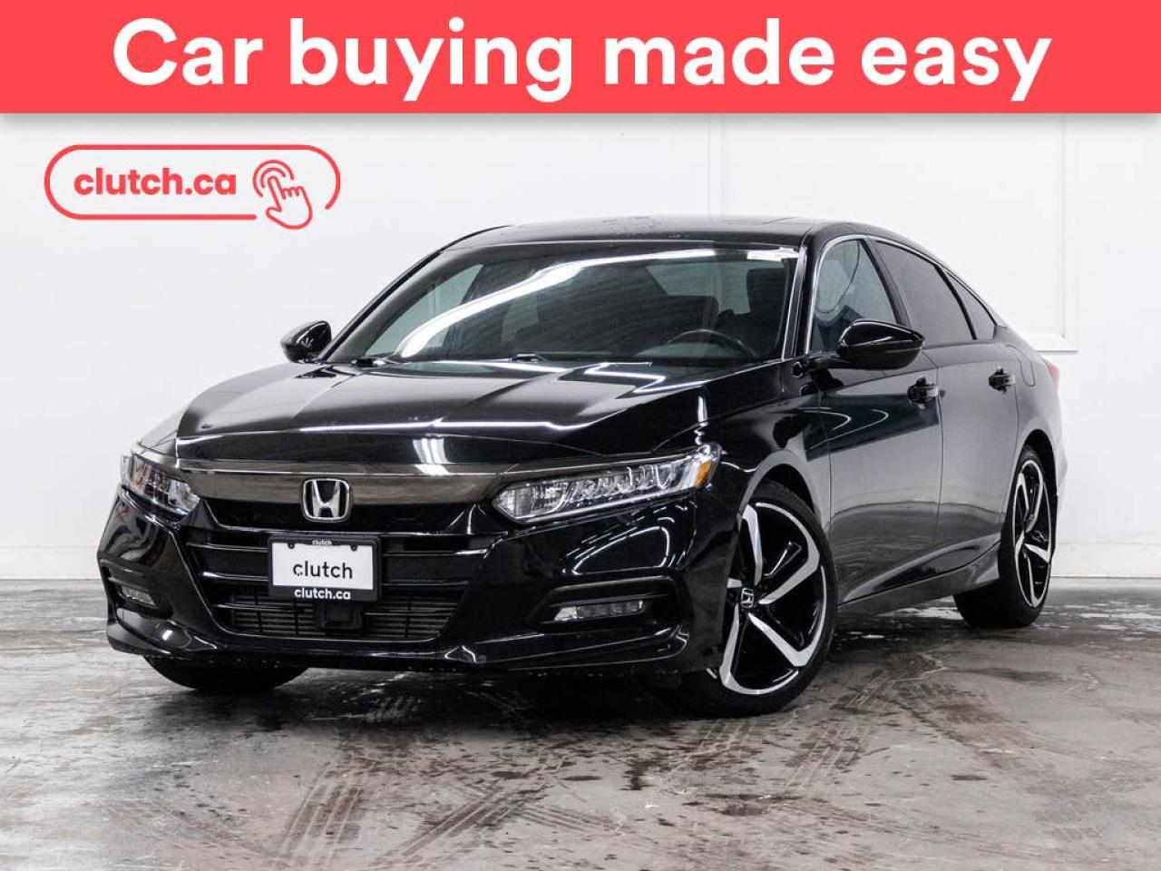 Used 2020 Honda Accord Sport w/ Apple CarPlay & Android Auto, Power Moonroof, Heated Front Seats for sale in Toronto, ON