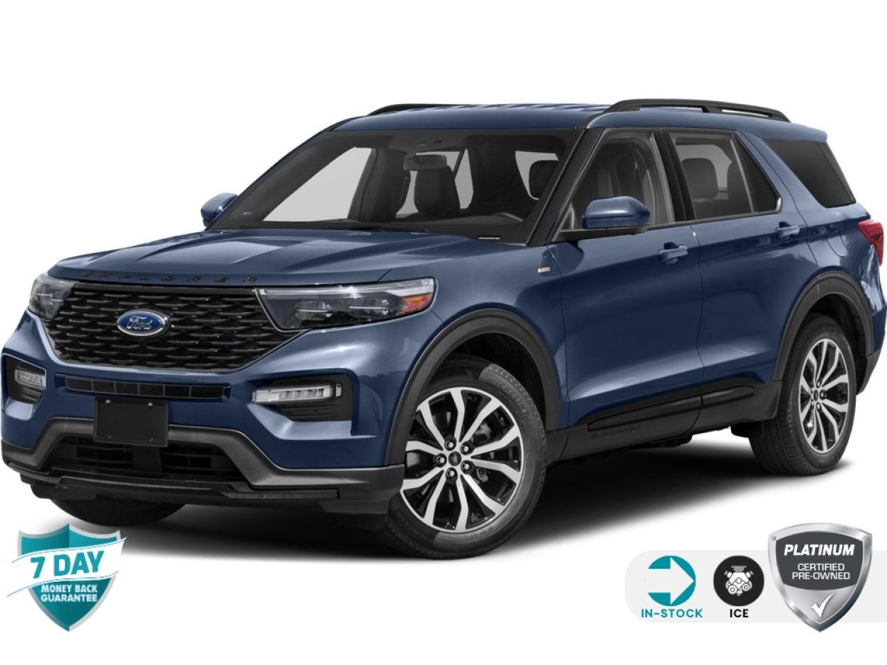 Used 2023 Ford Explorer ST-Line 7 PASSANGER AWD SUNROOF LOW KMS CERTIFIED for sale in Hamilton, ON