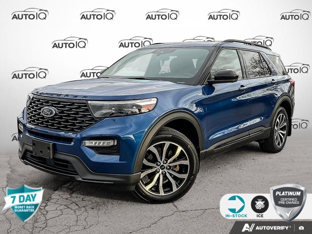 Used 2023 Ford Explorer ST-Line 7 PASSANGER AWD SUNROOF LOW KMS CERTIFIED for sale in Hamilton, ON