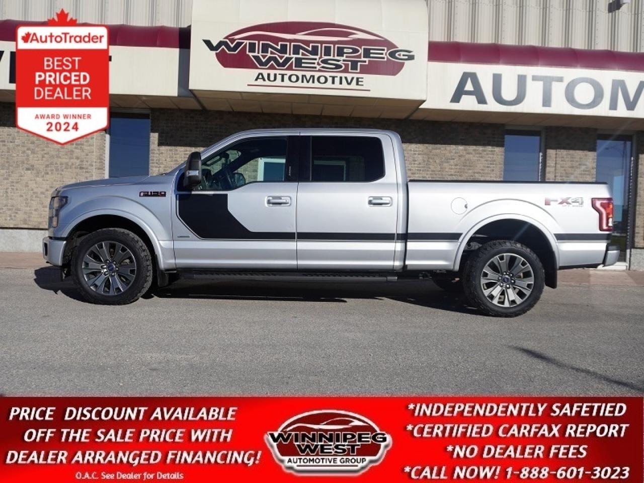 Used 2017 Ford F-150 FX4 SPECIAL EDITION BUCKETS/CONSOLE HTD SEATS!! for sale in Headingley, MB