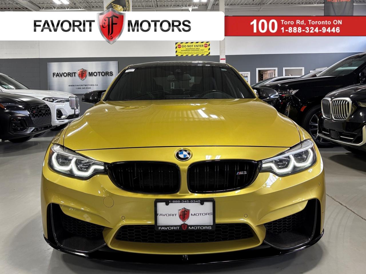 2018 BMW M3 Sedan|RWD|AUSTINYELLOWMETALLIC|NAV|CARBON|HKAUDIO| - Photo #1
