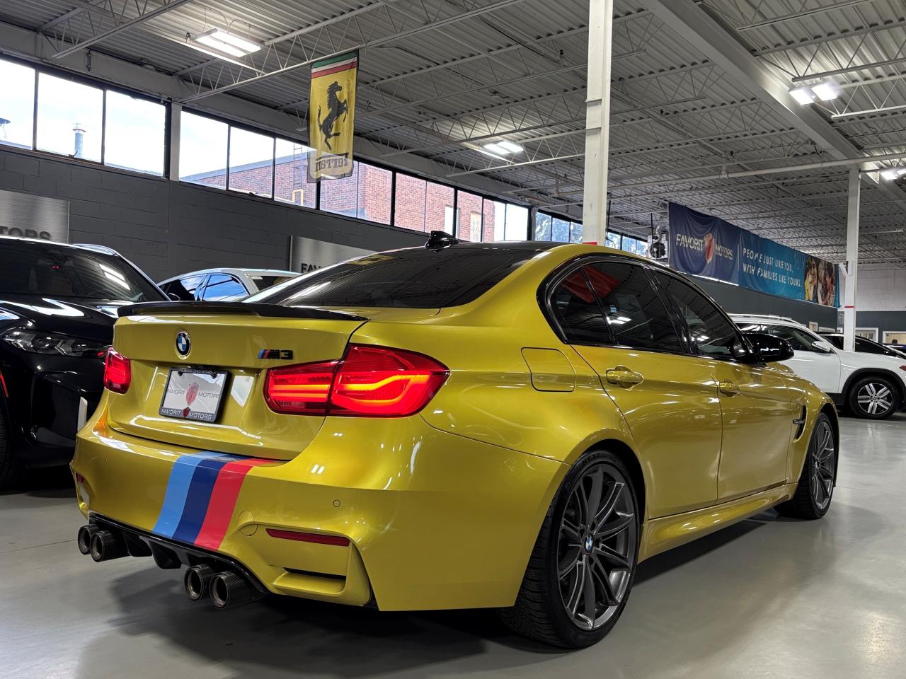 2018 BMW M3 Sedan|RWD|AUSTINYELLOWMETALLIC|NAV|CARBON|HKAUDIO| - Photo #10