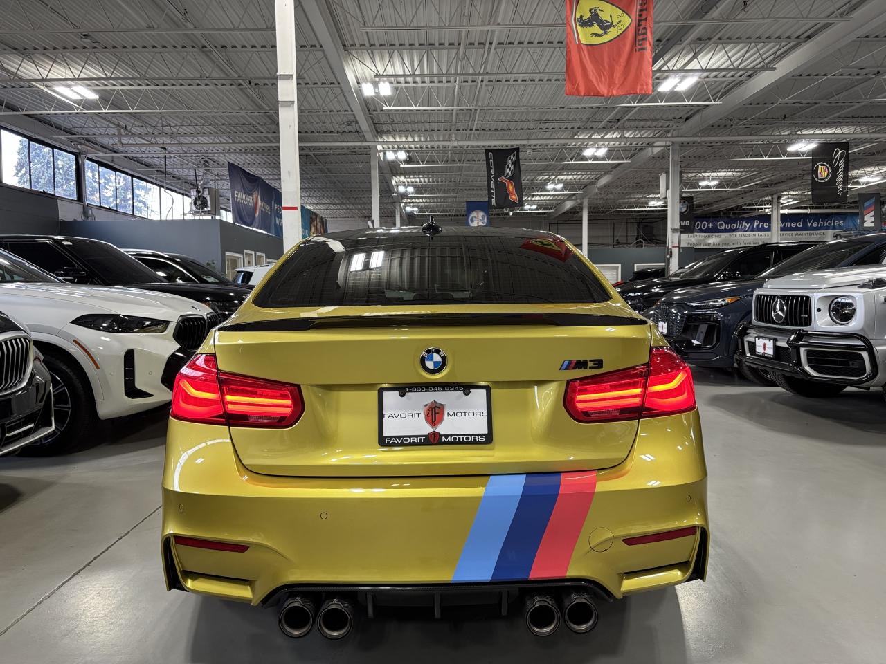 2018 BMW M3 Sedan|RWD|AUSTINYELLOWMETALLIC|NAV|CARBON|HKAUDIO| - Photo #13
