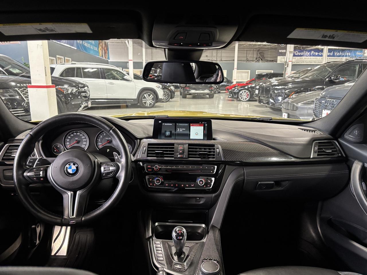 2018 BMW M3 Sedan|RWD|AUSTINYELLOWMETALLIC|NAV|CARBON|HKAUDIO| - Photo #21