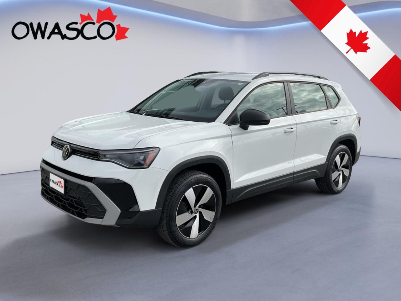 Used 2025 Volkswagen Taos 1.5L Why Buy New? Corporate Car! Great kms! for sale in Whitby, ON