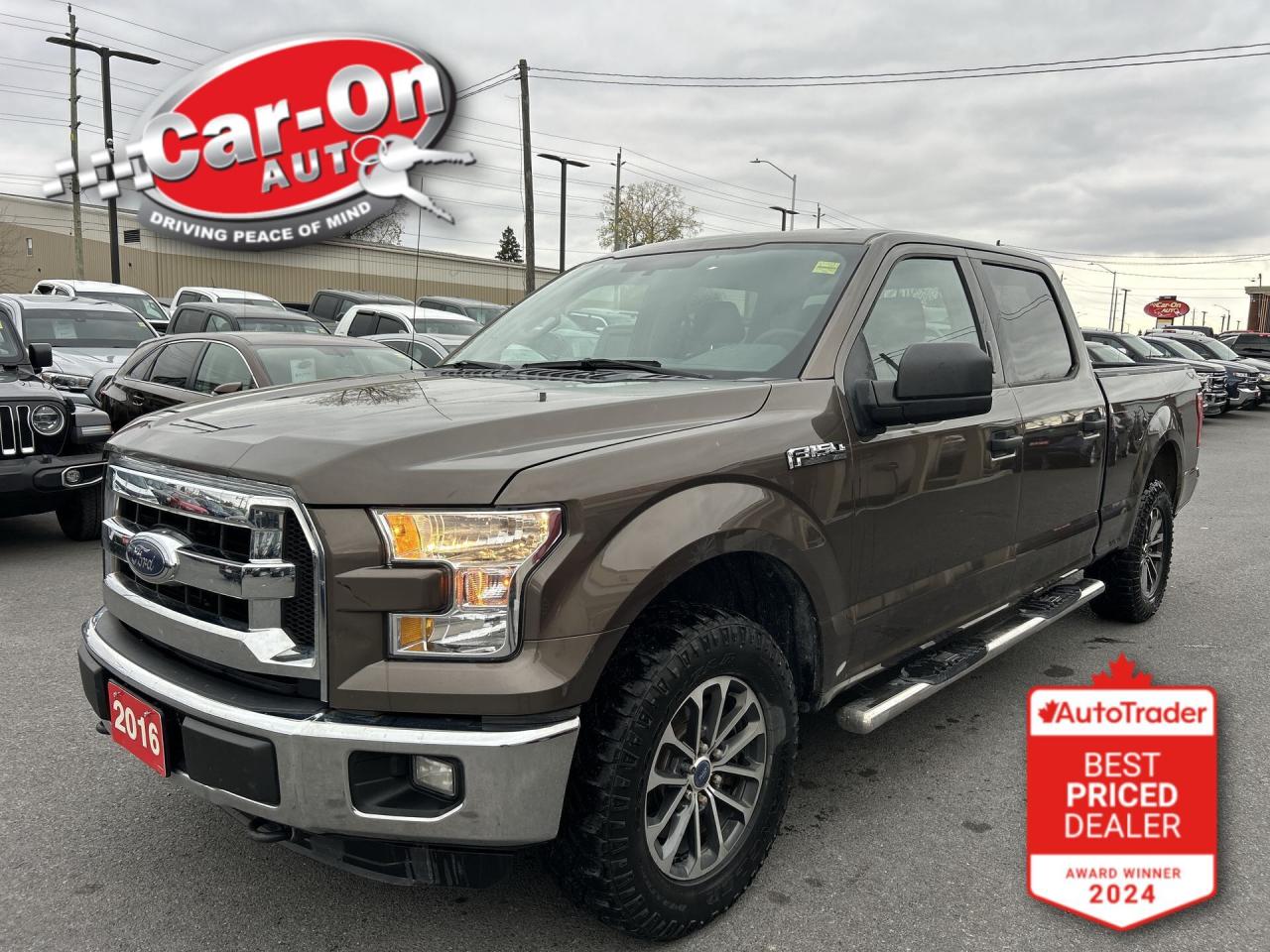 Used 2016 Ford F-150 XLT 4X4 |5.0L V8 |18IN ALLOYS | CREW | BLUETOOTH for sale in Ottawa, ON
