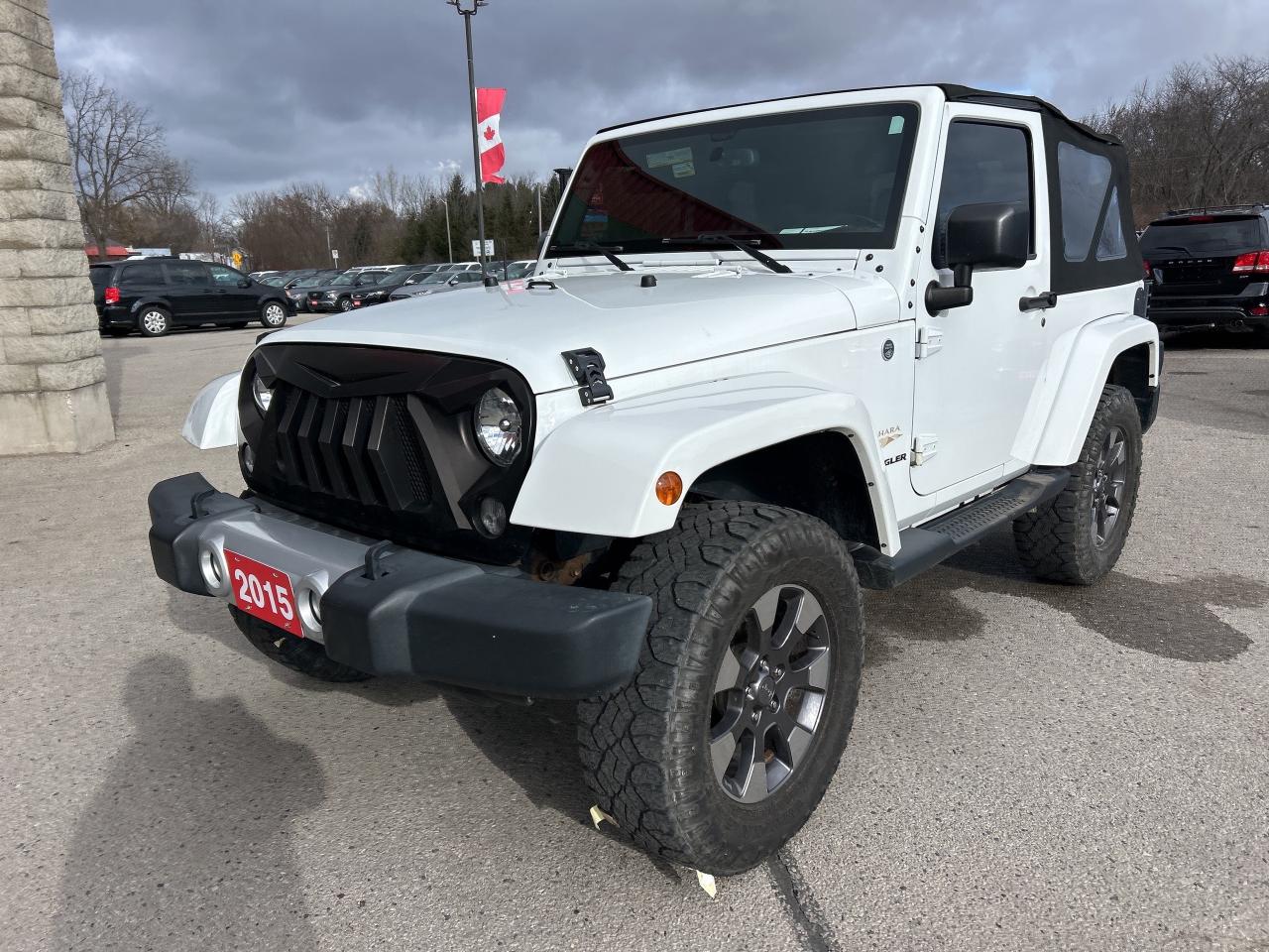 2015 Jeep Wrangler SAHARA, AUTOMATIC, SOFT TOP, REMOTE START, NAV! - Photo #2