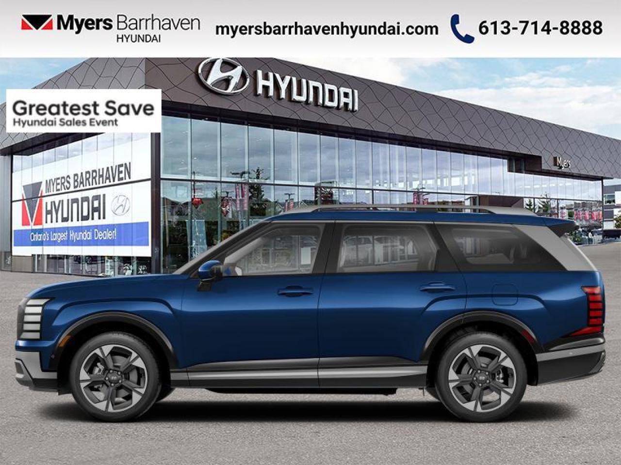 New 2026 Hyundai PALISADE Hybrid Luxury 7-Passenger for sale in Nepean, ON