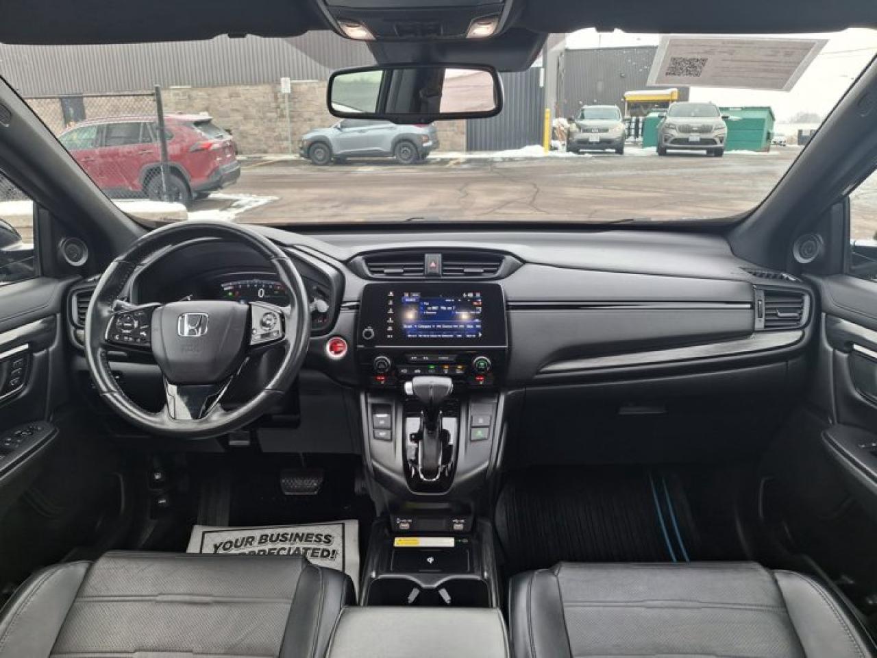 2021 Honda CR-V Black Edition AWD | Leather | Sunroof | Nav | Adaptive Cruise | Heated Wheel + Seats | and More ! Photo