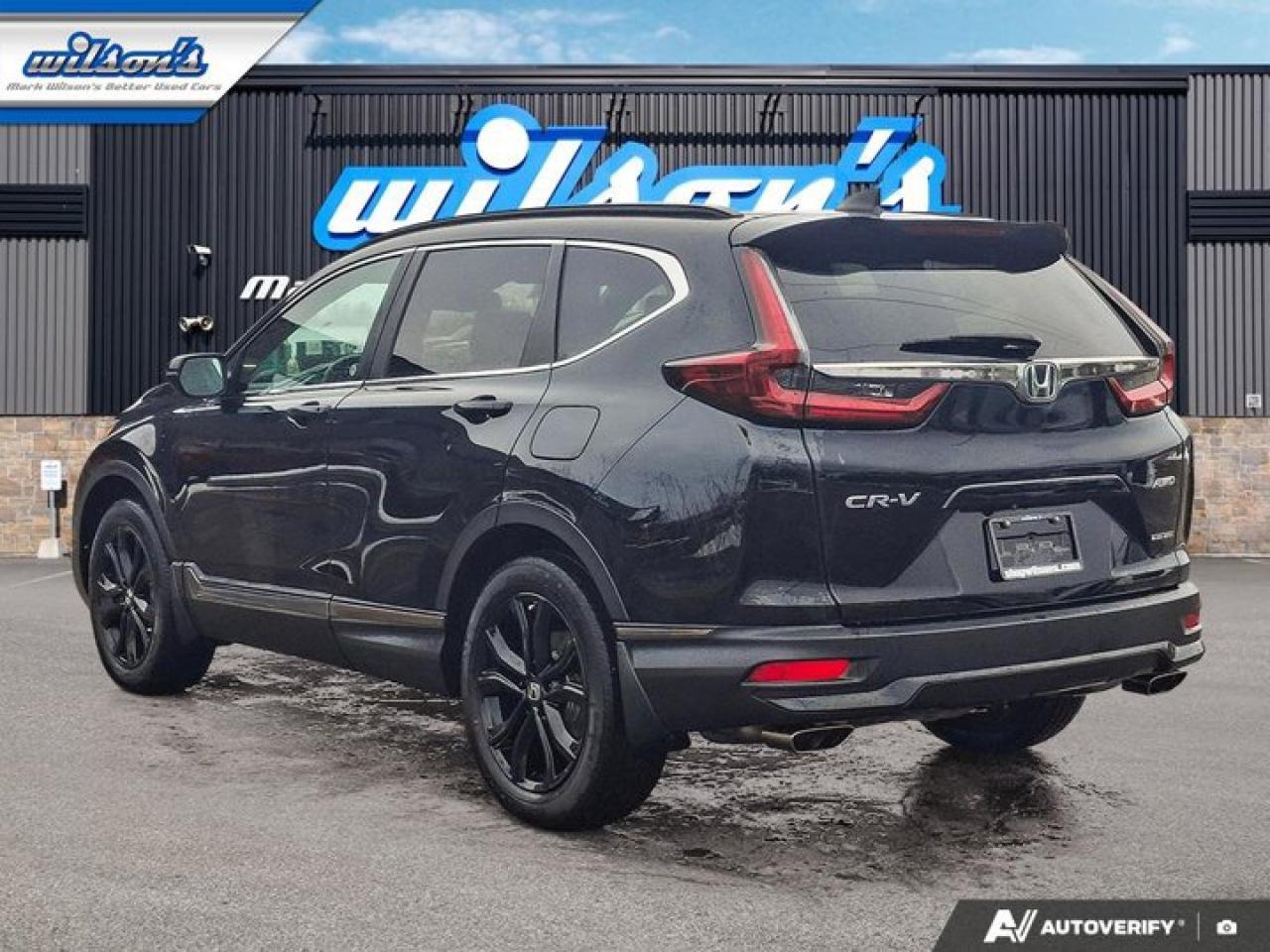 2021 Honda CR-V Black Edition AWD | Leather | Sunroof | Nav | Adaptive Cruise | Heated Wheel + Seats | and More ! Photo