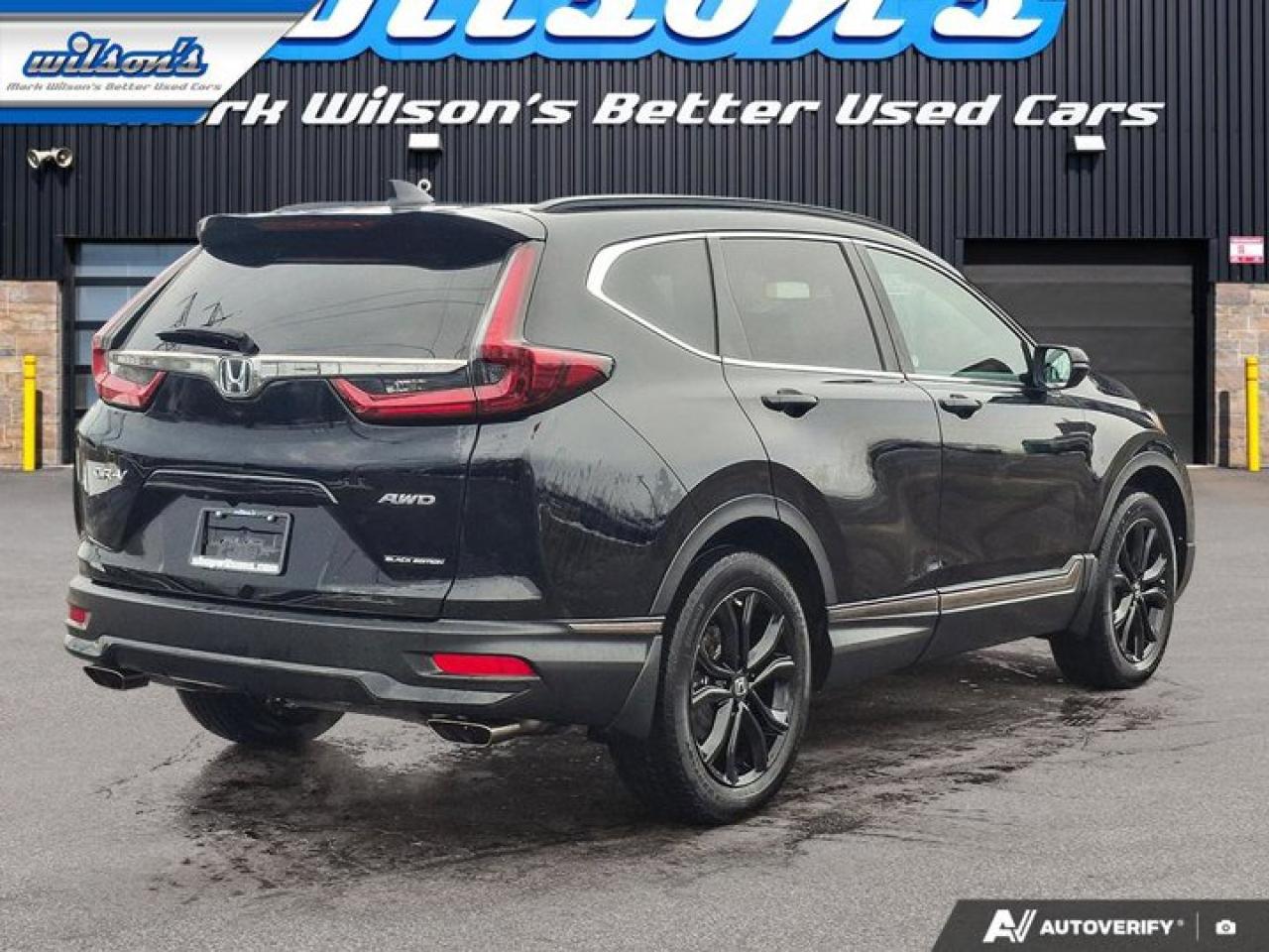 2021 Honda CR-V Black Edition AWD | Leather | Sunroof | Nav | Adaptive Cruise | Heated Wheel + Seats | and More ! Photo