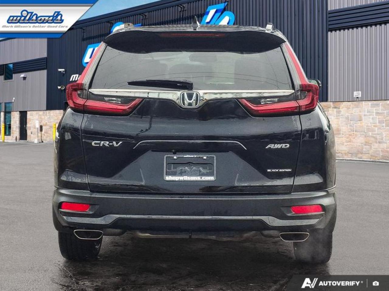 2021 Honda CR-V Black Edition AWD | Leather | Sunroof | Nav | Adaptive Cruise | Heated Wheel + Seats | and More ! Photo