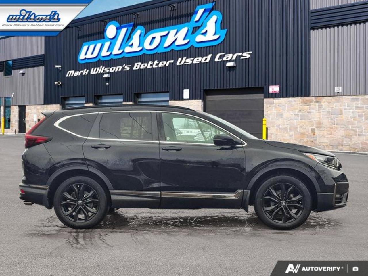 2021 Honda CR-V Black Edition AWD | Leather | Sunroof | Nav | Adaptive Cruise | Heated Wheel + Seats | and More ! Photo