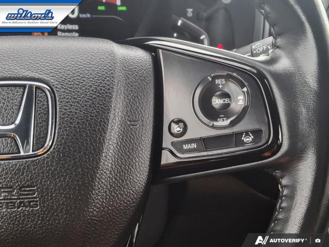 2021 Honda CR-V Black Edition AWD | Leather | Sunroof | Nav | Adaptive Cruise | Heated Wheel + Seats | and More ! Photo