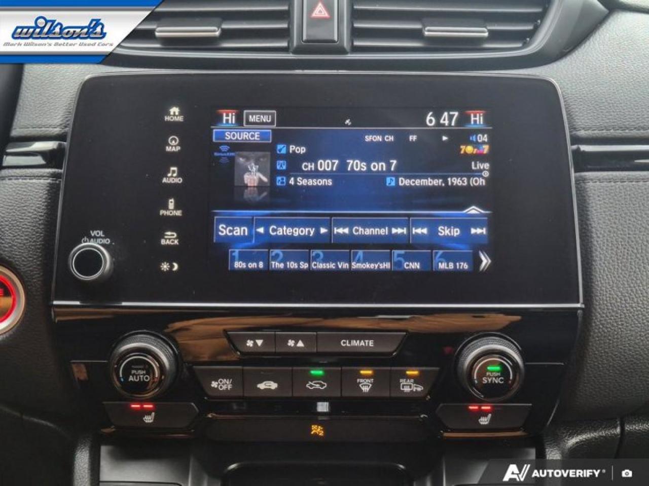 2021 Honda CR-V Black Edition AWD | Leather | Sunroof | Nav | Adaptive Cruise | Heated Wheel + Seats | and More ! Photo