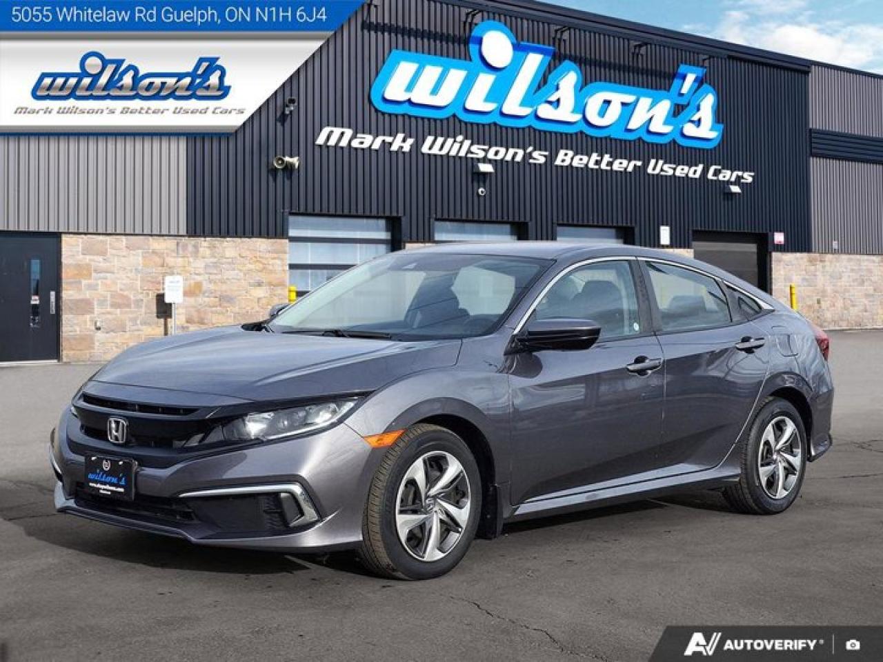 Used 2019 Honda Civic Sedan LX Sedan | Adaptive Cruise | Heated Seats | CarPlay + Android | Rear Camera | and More ! for sale in Guelph, ON