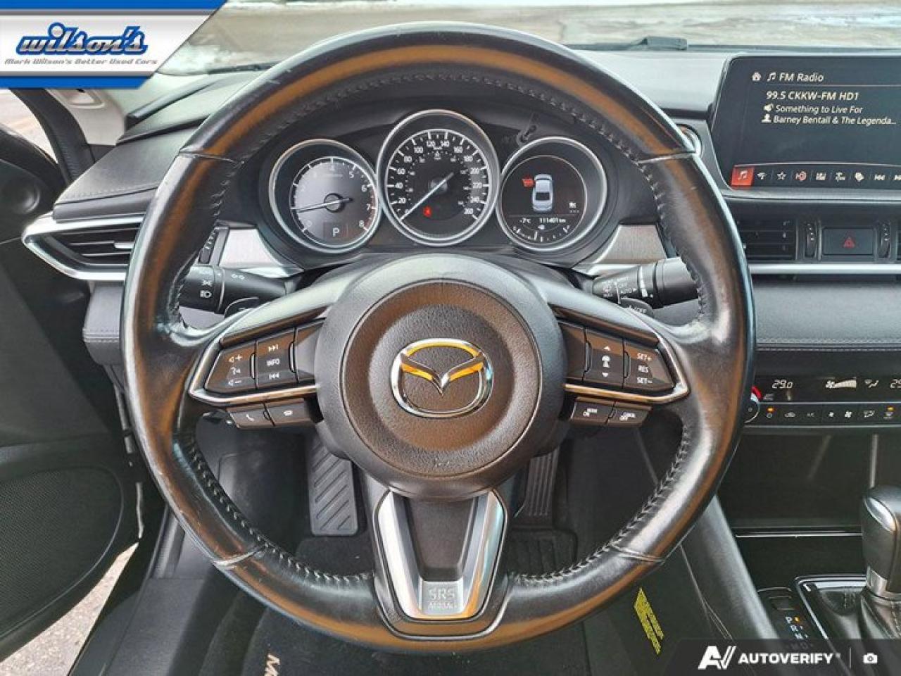 2018 Mazda MAZDA6 GS-L | Sunroof | Leather | Heated Seats + Steering | Adaptive Cruise | Keyless Entry | Photo