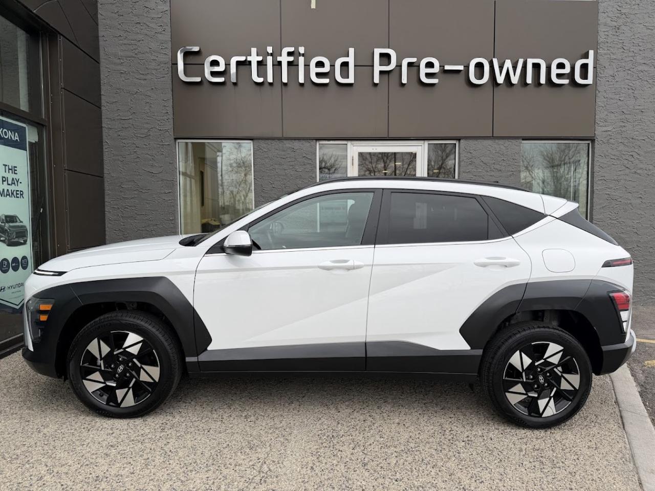 Used 2024 Hyundai KONA TREND w/ AWD / LEATHER / SUNROOF for sale in Calgary, AB