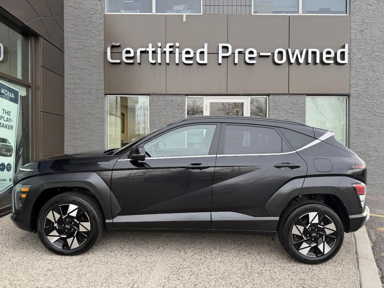 Used 2024 Hyundai KONA TREND w/ AWD / LEATHER / PANO ROOF for sale in Calgary, AB