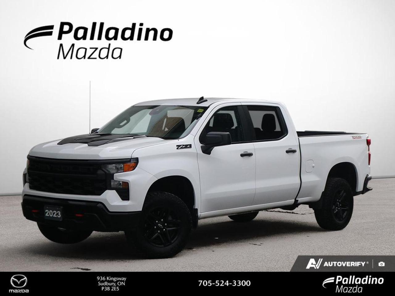 Used 2023 Chevrolet Silverado 1500 Custom Trail Boss for sale in Greater Sudbury, ON