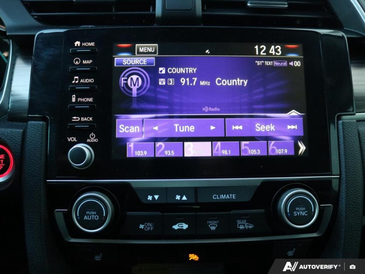 2020 Honda Civic Sedan Touring Photo