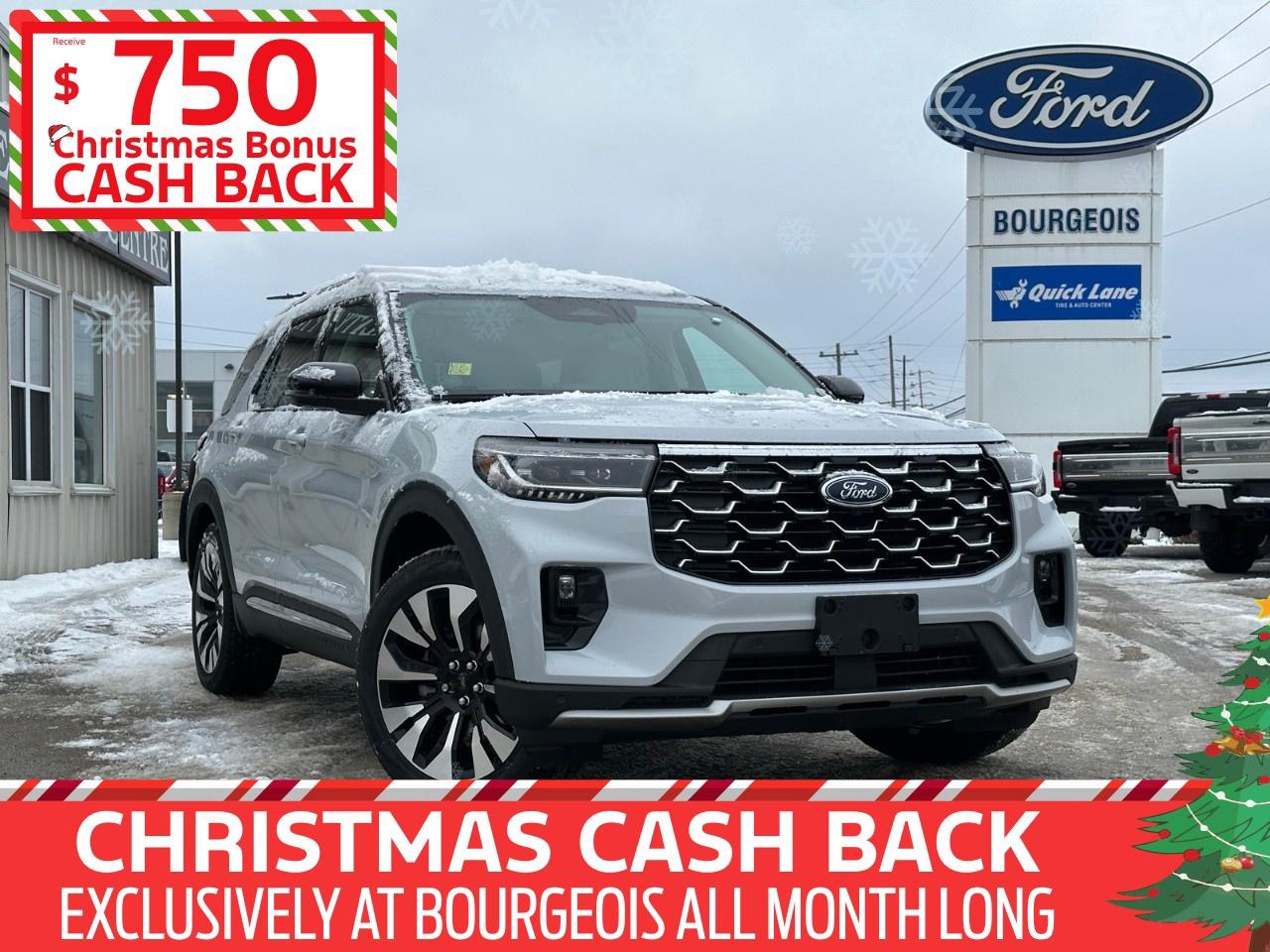 New 2026 Ford Explorer Platinum 4WD for sale in Midland, ON