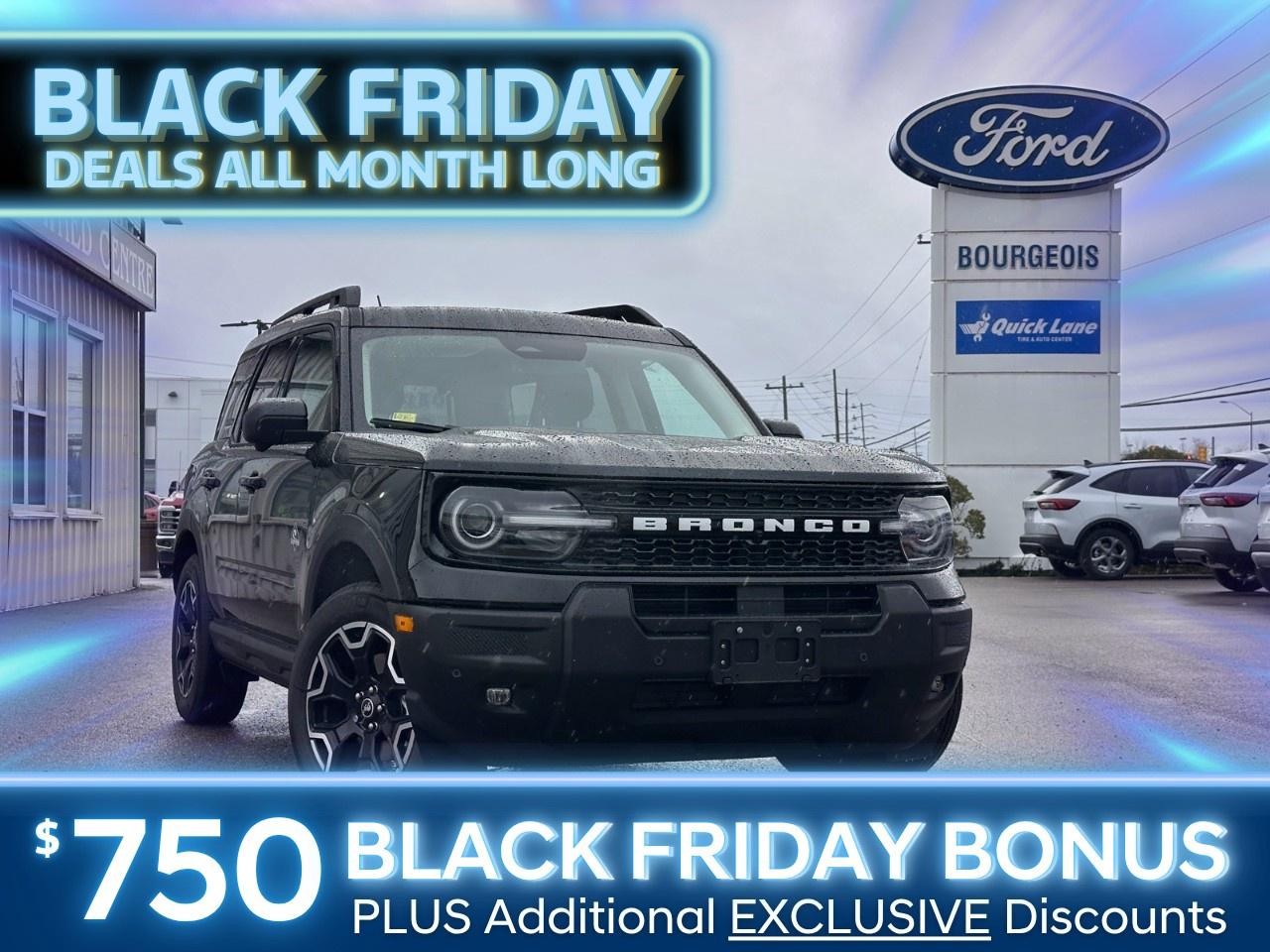 New 2025 Ford Bronco Sport Outer Banks 4X4 for sale in Midland, ON