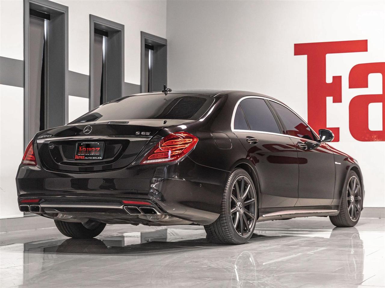2015 Mercedes-Benz S63 AMG S 63|LWB|NIGHTVISION|CHAUFFUER|HEADS-UP|DESIGNO PAINT Photo