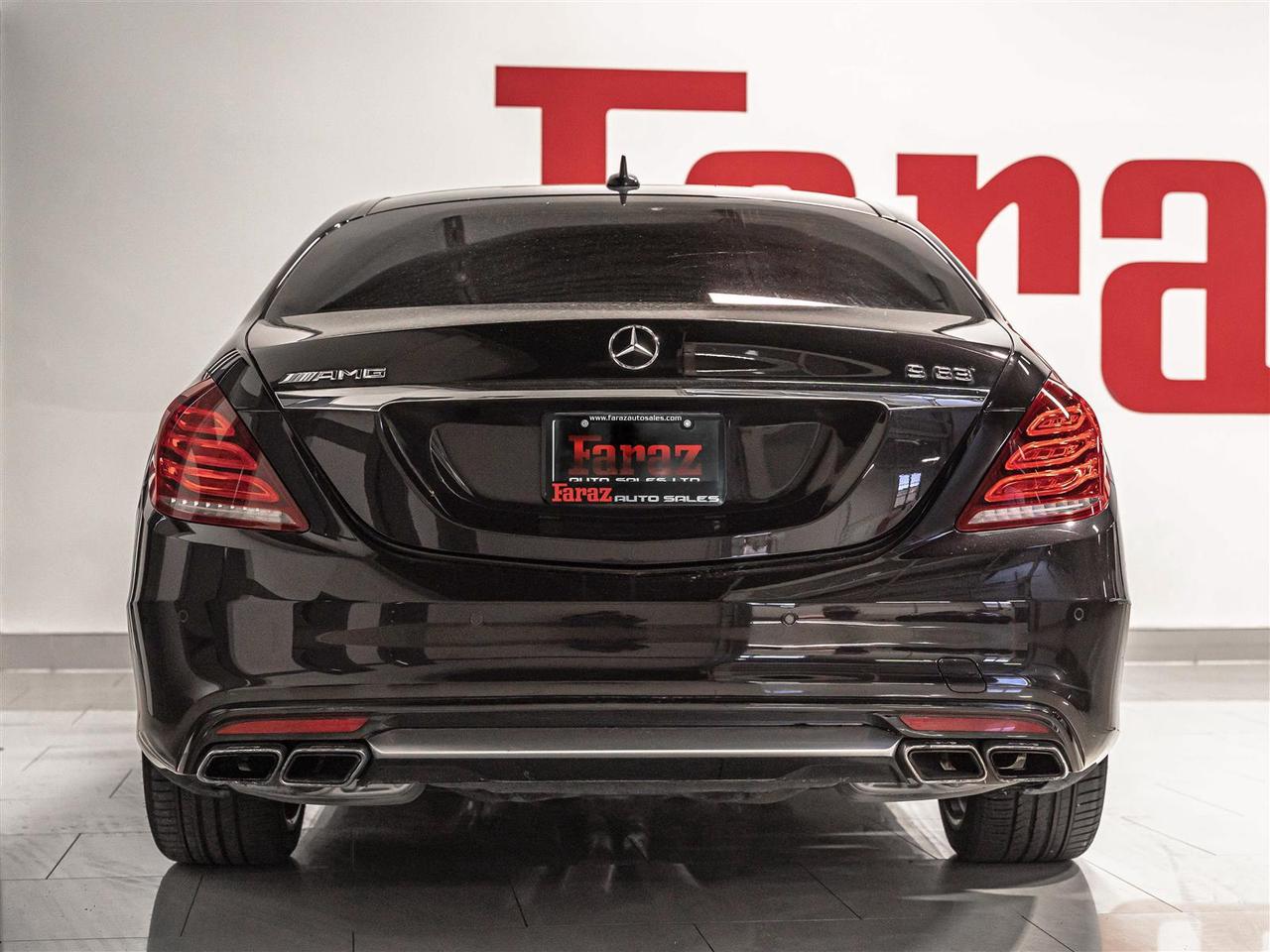 2015 Mercedes-Benz S63 AMG S 63|LWB|NIGHTVISION|CHAUFFUER|HEADS-UP|DESIGNO PAINT Photo3