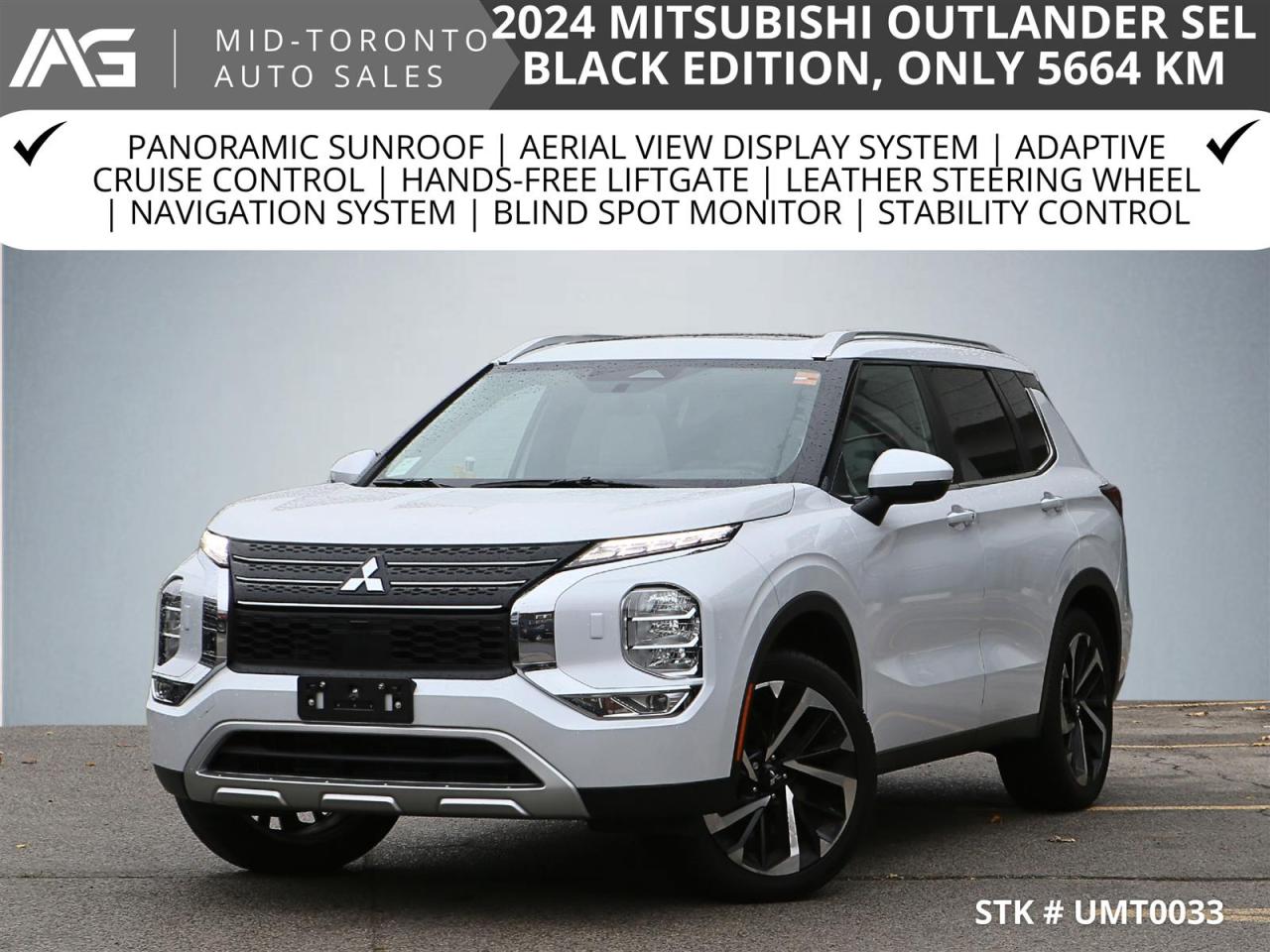 Used 2024 Mitsubishi Outlander Black Edition AWD for sale in North York, ON