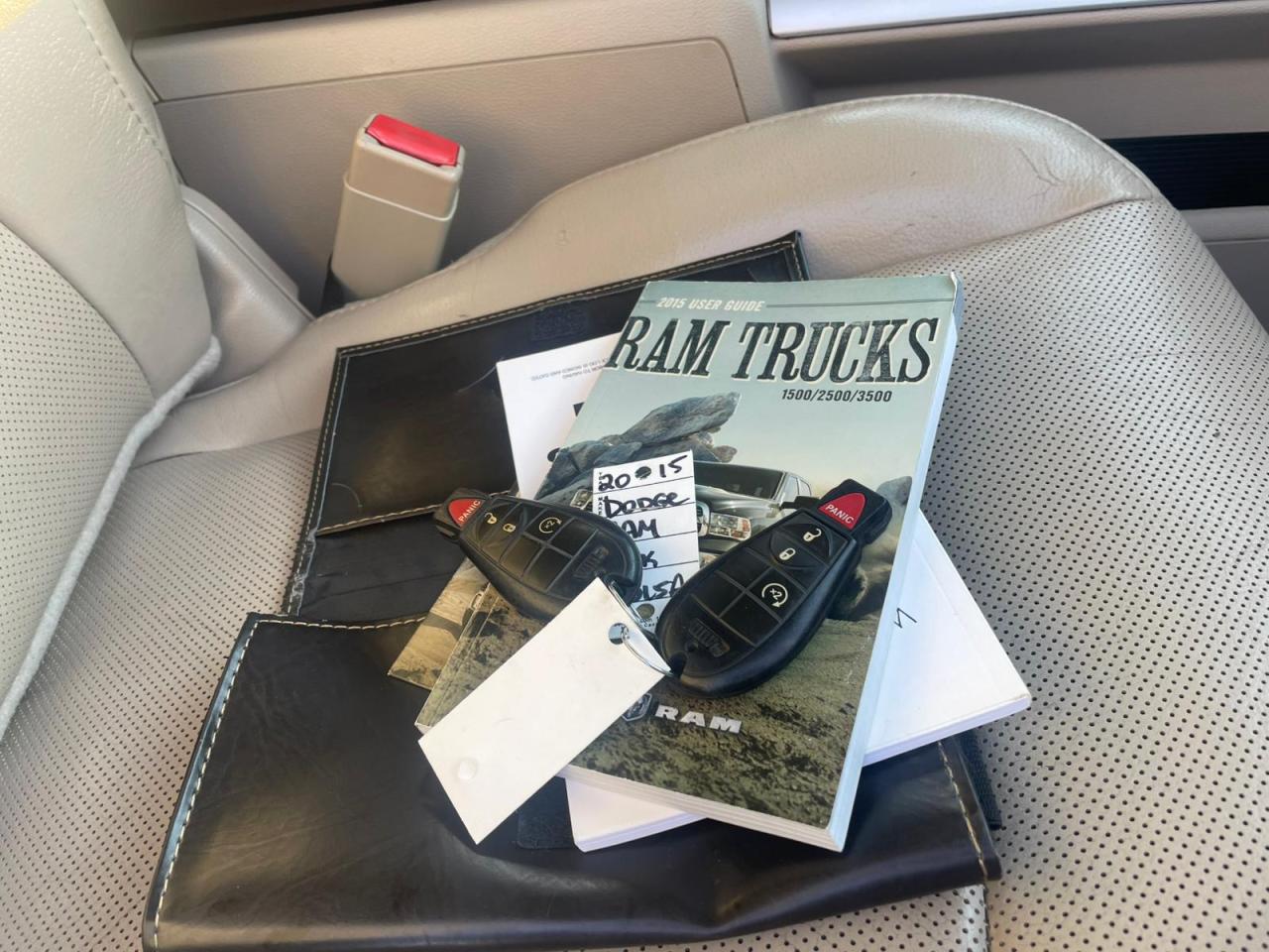 2015 RAM 1500 4WD Crew Cab 140.5" Laramie NAVIGATION LEATHER - Photo #33
