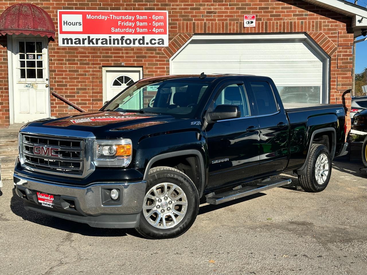 2014 GMC Sierra 1500 SLE 4x4 DoubleCab Cloth BackupCam Bluetooth XM A/C
