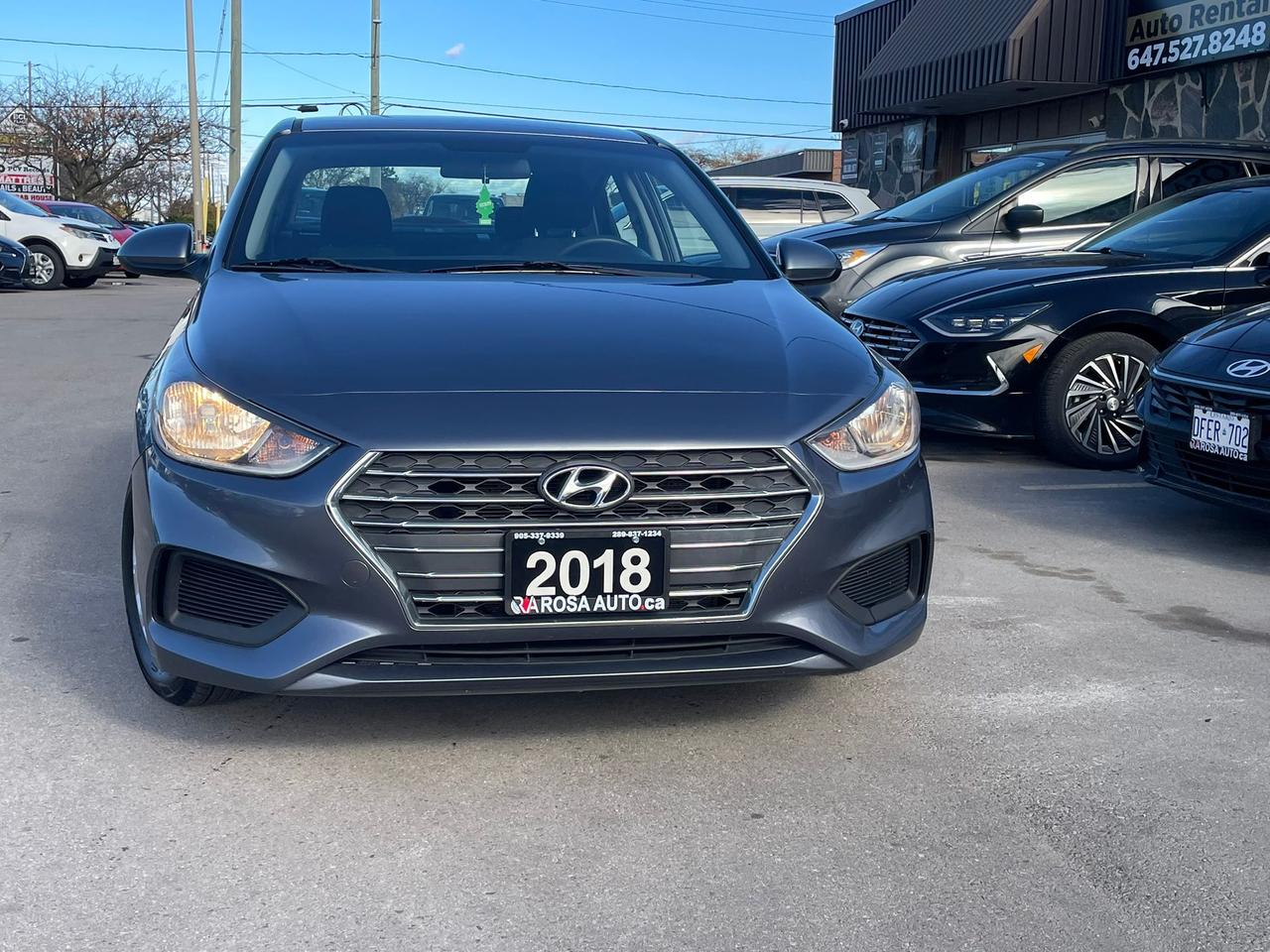 2018 Hyundai Accent AUTO GL NO ACCIDENT SAFETY CERTIFED CAMERA B-TOOTH - Photo #1
