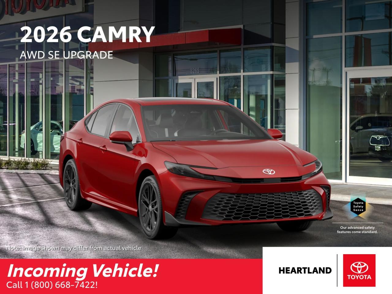 New 2026 Toyota Camry SE Upgrade CVT AWD for sale in Williams Lake, BC