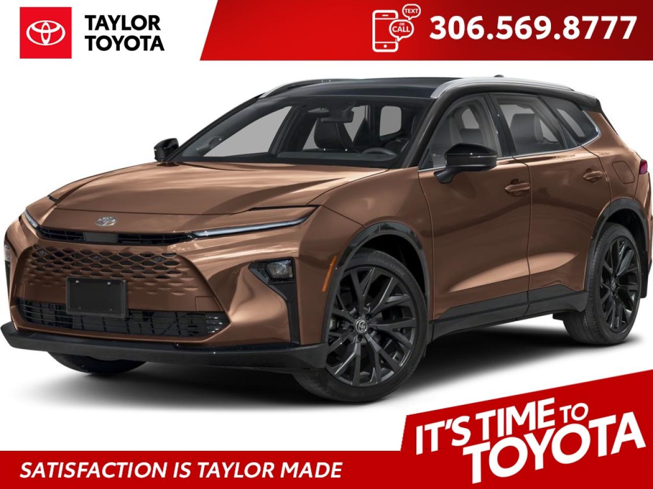 New 2025 Toyota Crown Signia Limited BRONZE WITH BLACK ROOF for sale in Regina, SK