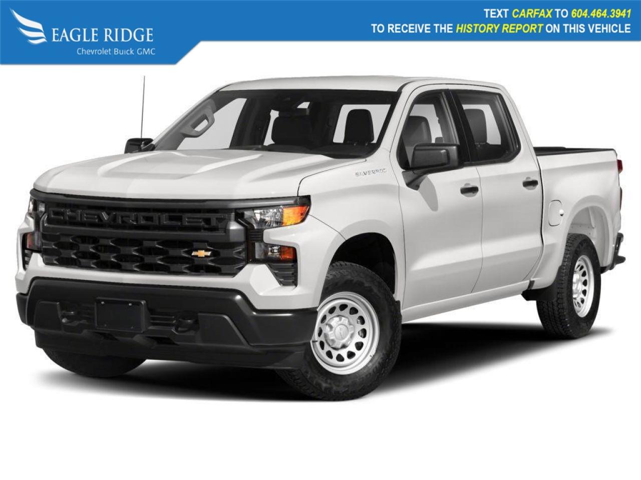 Used 2024 Chevrolet Silverado 1500 Custom Trail Boss 4x4, Heated Seats, Engine control stop start, HD surround vision, Navigation for sale in Coquitlam, BC
