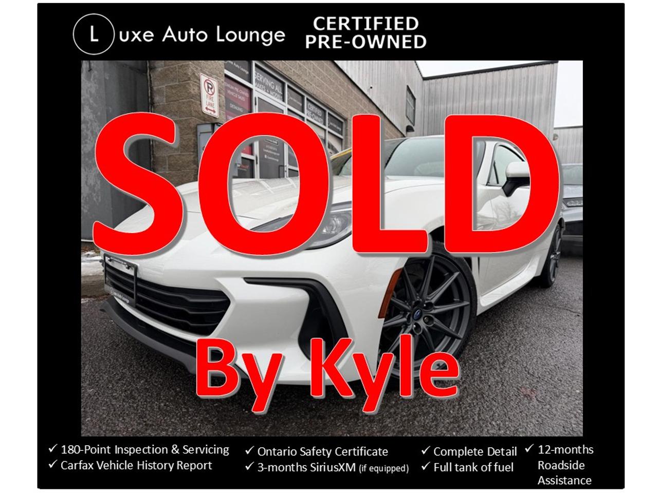 2023 Subaru BRZ Sport-tech Auto| SAT RADIO | HEATED SEATS