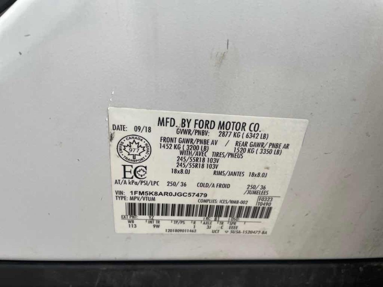 2018 Ford Explorer Police IN Photo