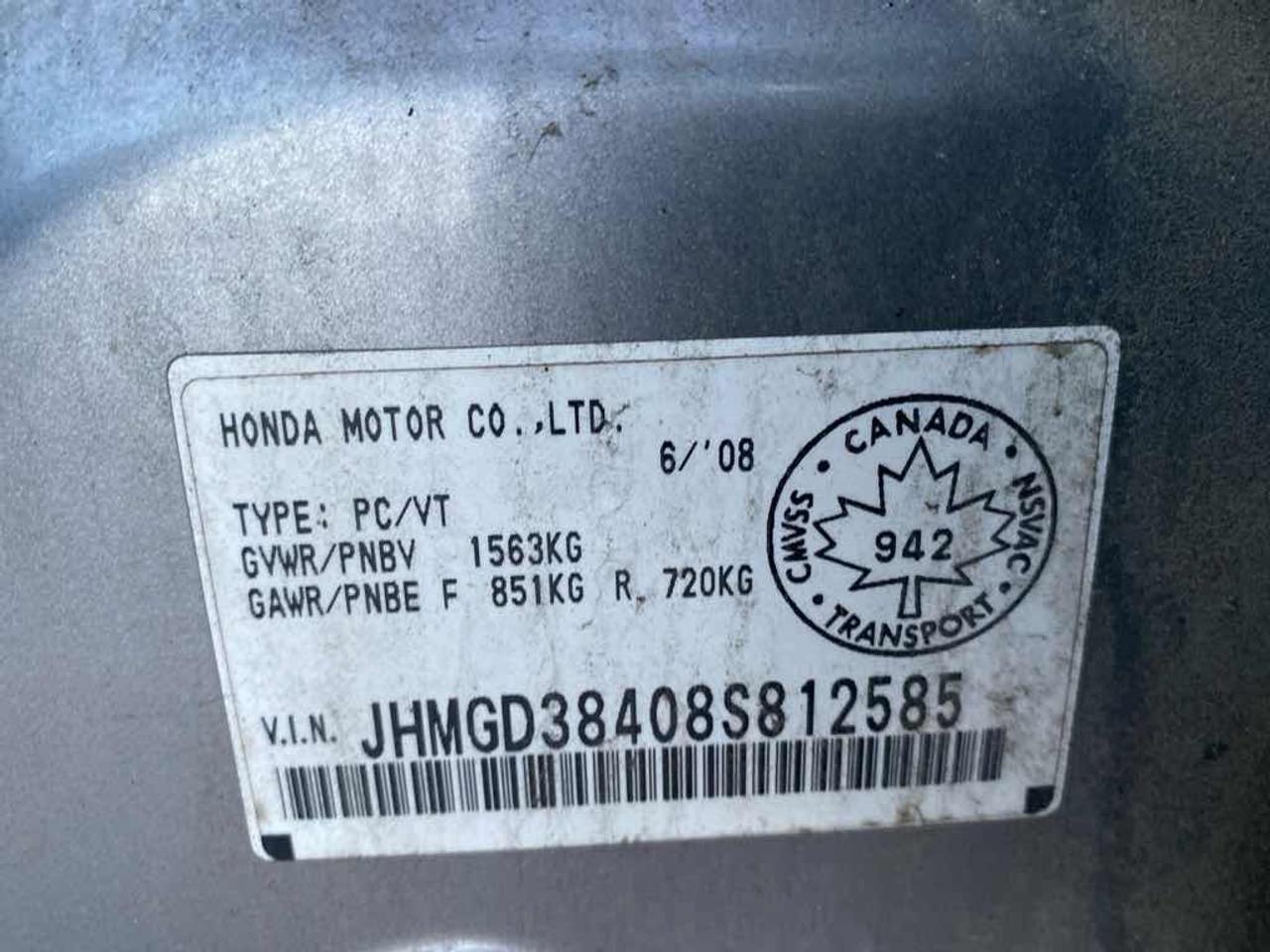 2008 Honda Fit  Photo