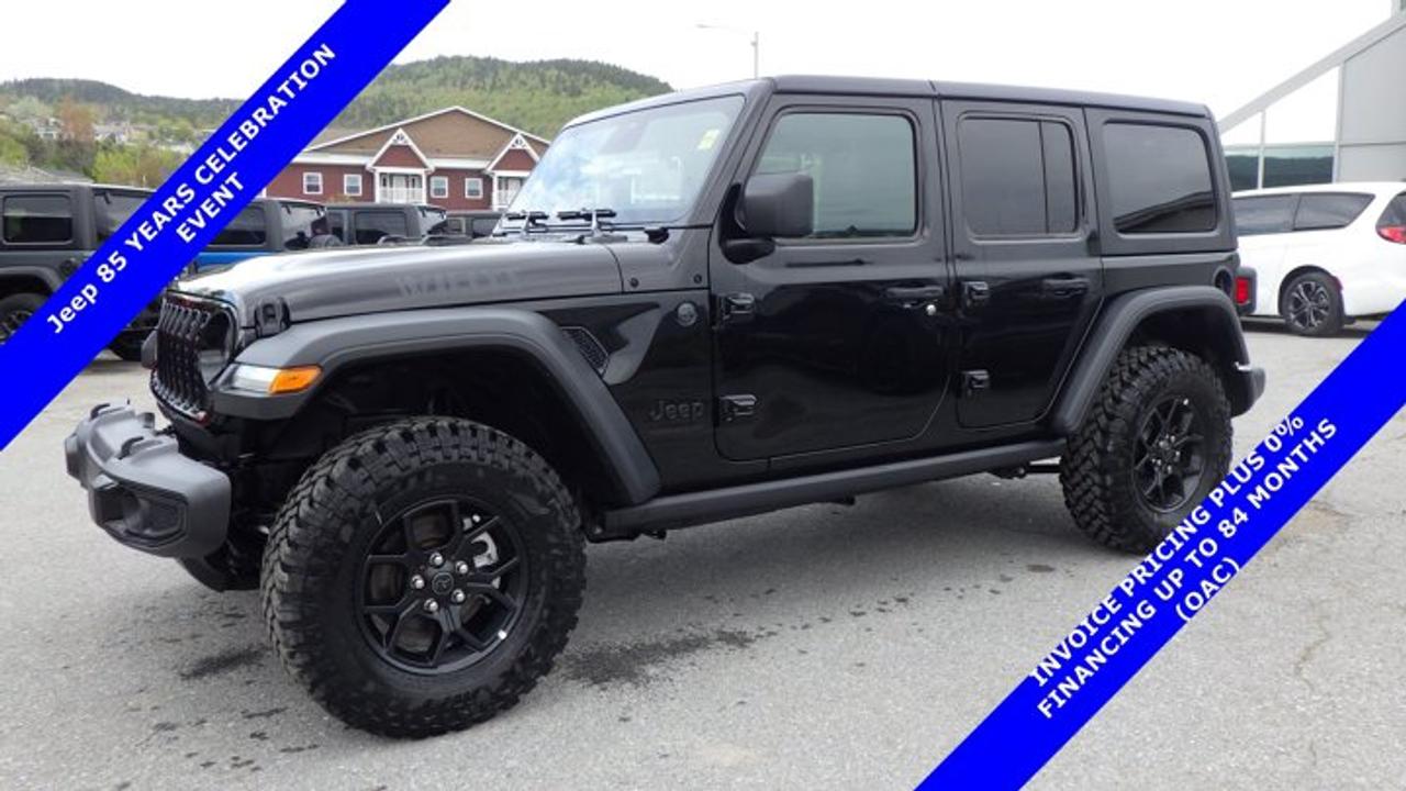 Willys 4 Door 4x4, 8-Speed Automatic w/OD, Regular Unleaded V-6 3.6 L/220